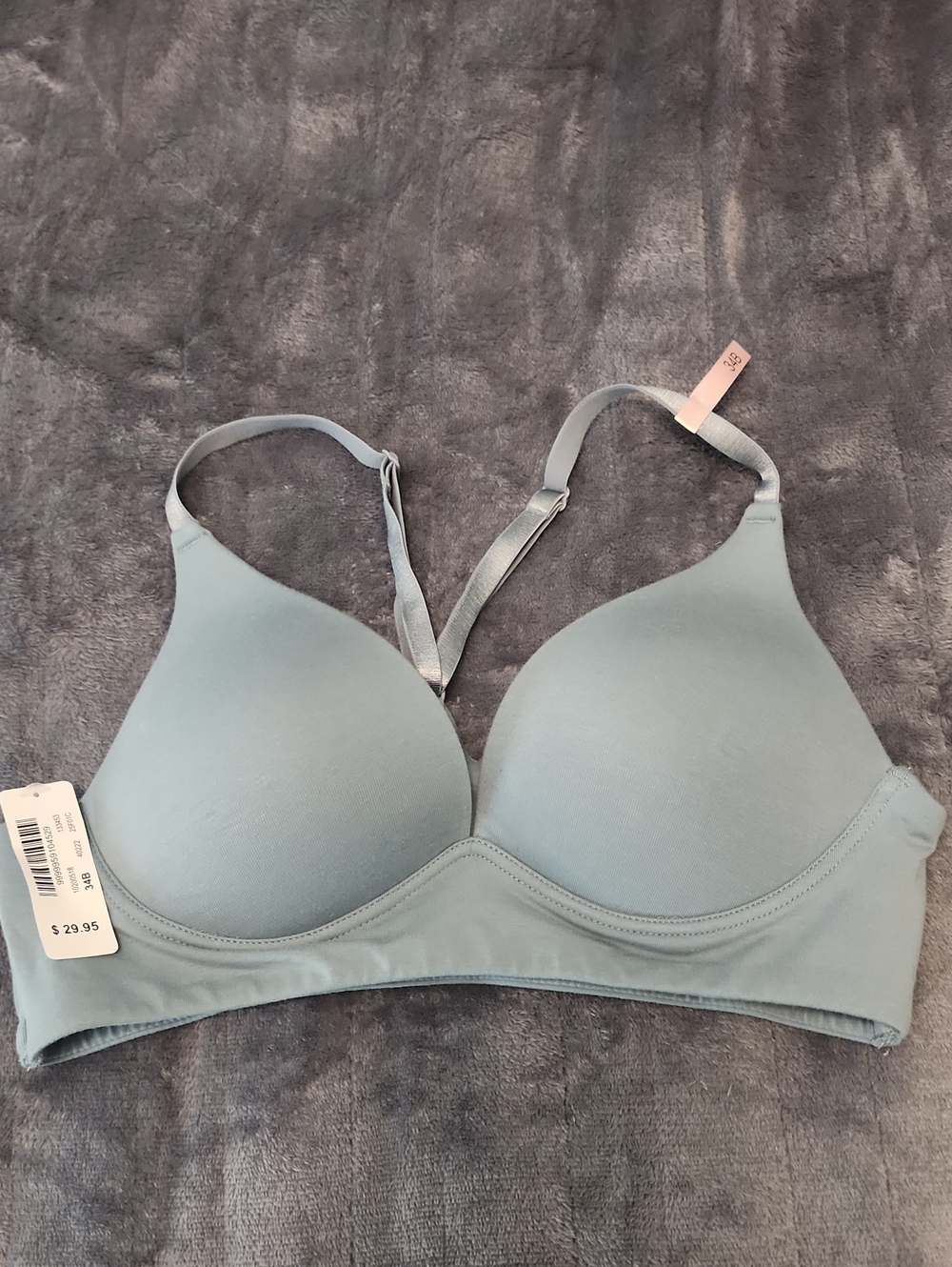 La Vie En Rose Light Blue Padded T-shirt Bra